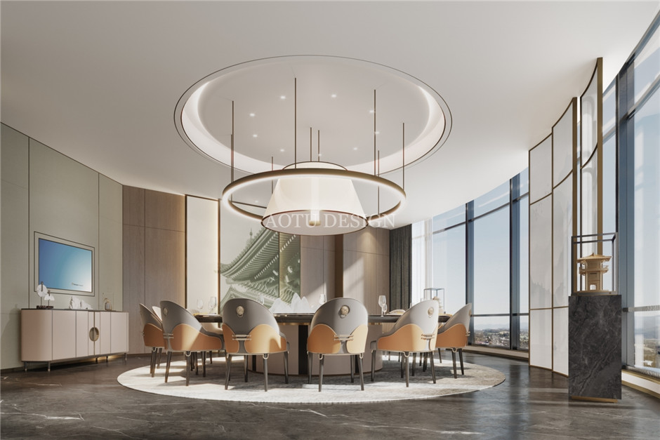 洛陽大酒店餐廳包房設(shè)計(jì)案例效果圖 洛陽大酒店餐廳包房設(shè)計(jì)案例效果圖