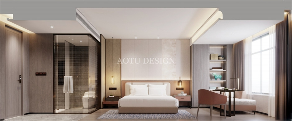 洛陽大酒店客房設(shè)計(jì)方案效果圖 洛陽大酒店客房設(shè)計(jì)方案效果圖