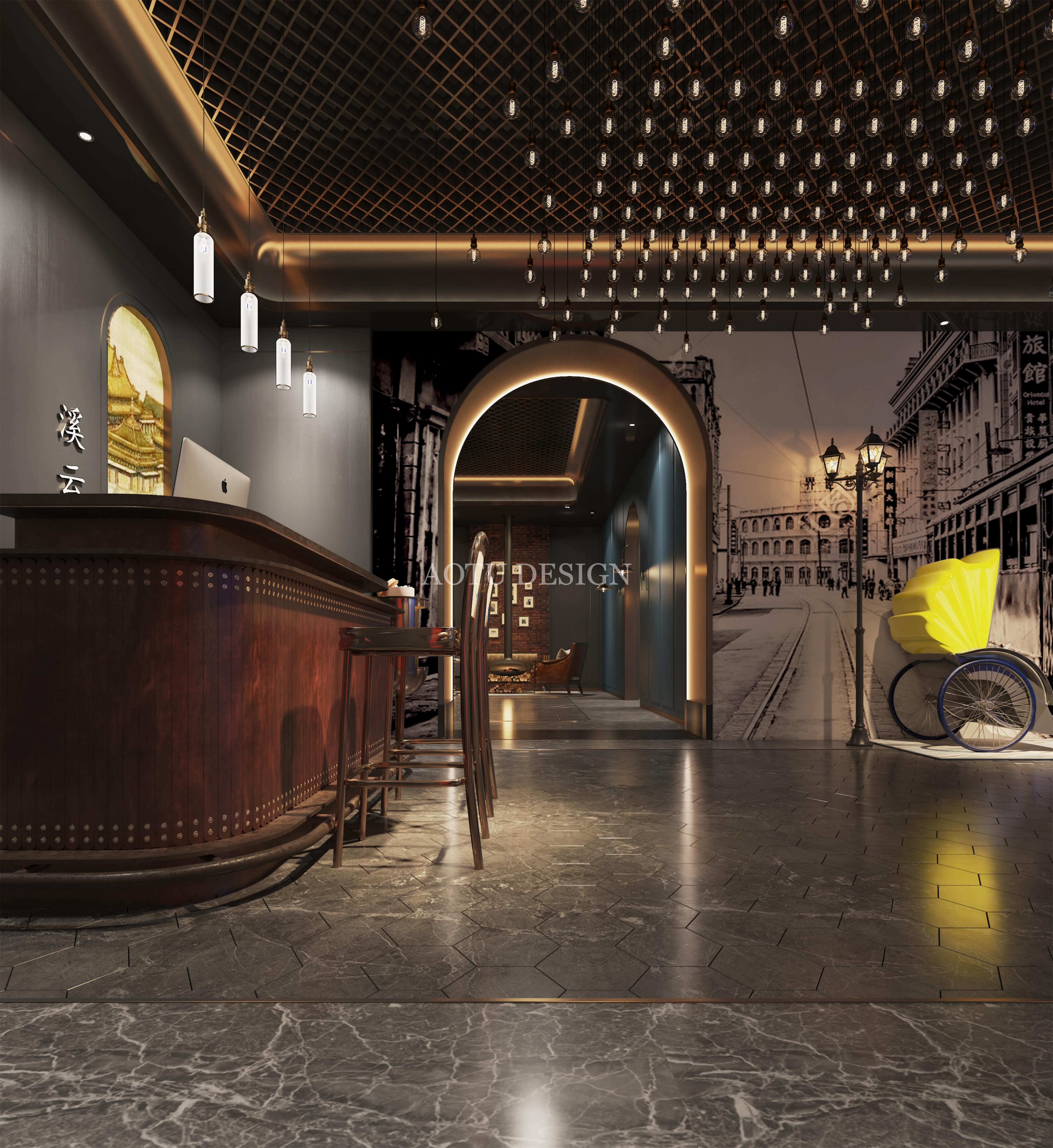 鄭州二七溪云酒店室內(nèi)設(shè)計效果圖 鄭州二七溪云酒店室內(nèi)設(shè)計效果圖