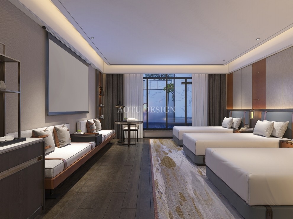 鄭州世航酒店家庭房設(shè)計效果圖 鄭州世航酒店家庭房設(shè)計效果圖