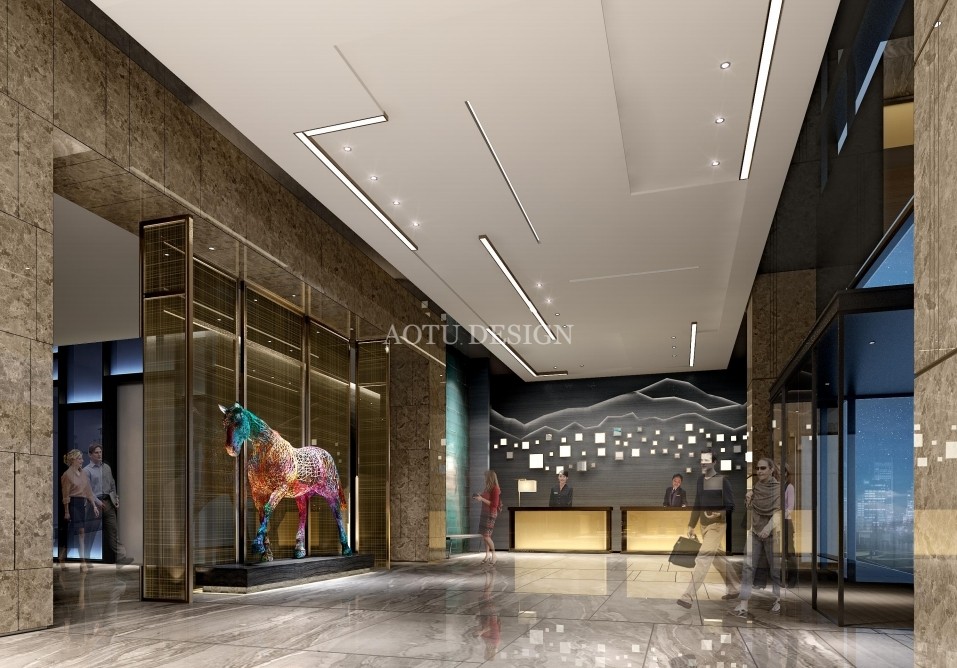 洛陽(yáng)華美達(dá)酒店大廳接待臺(tái)設(shè)計(jì)效果圖 洛陽(yáng)華美達(dá)酒店大廳接待臺(tái)設(shè)計(jì)效果圖