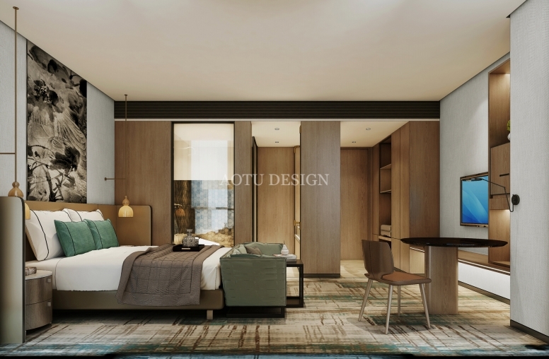 洛陽(yáng)華美達(dá)酒店商務(wù)套房設(shè)計(jì)效果圖 洛陽(yáng)華美達(dá)酒店商務(wù)套房設(shè)計(jì)效果圖