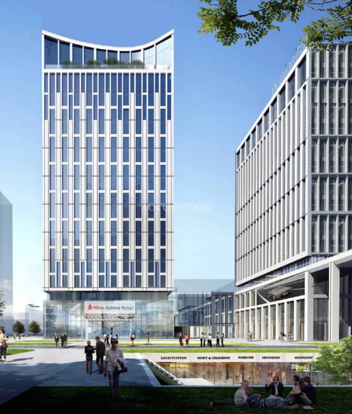 洛陽(yáng)華美達(dá)酒店外觀設(shè)計(jì)效果圖 洛陽(yáng)華美達(dá)酒店外觀設(shè)計(jì)效果圖