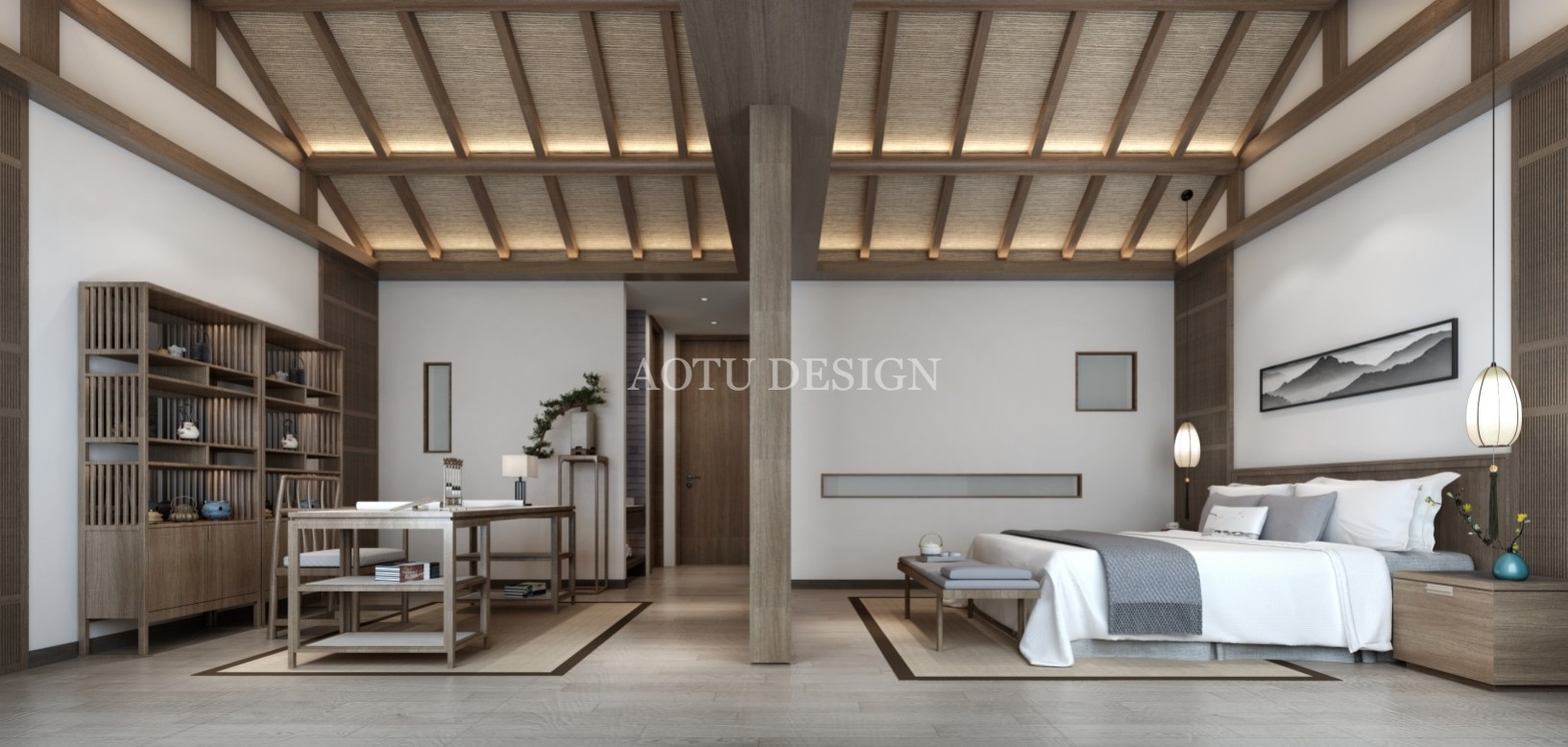 魏家坡精品民宿客房設計效果圖 魏家坡精品民宿客房設計效果圖