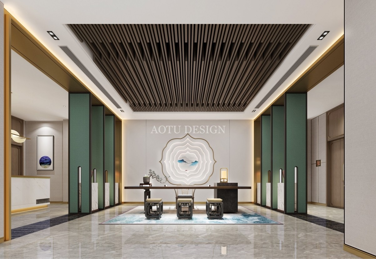 唐山百順德烤鴨室內(nèi)設(shè)計(jì)效果圖