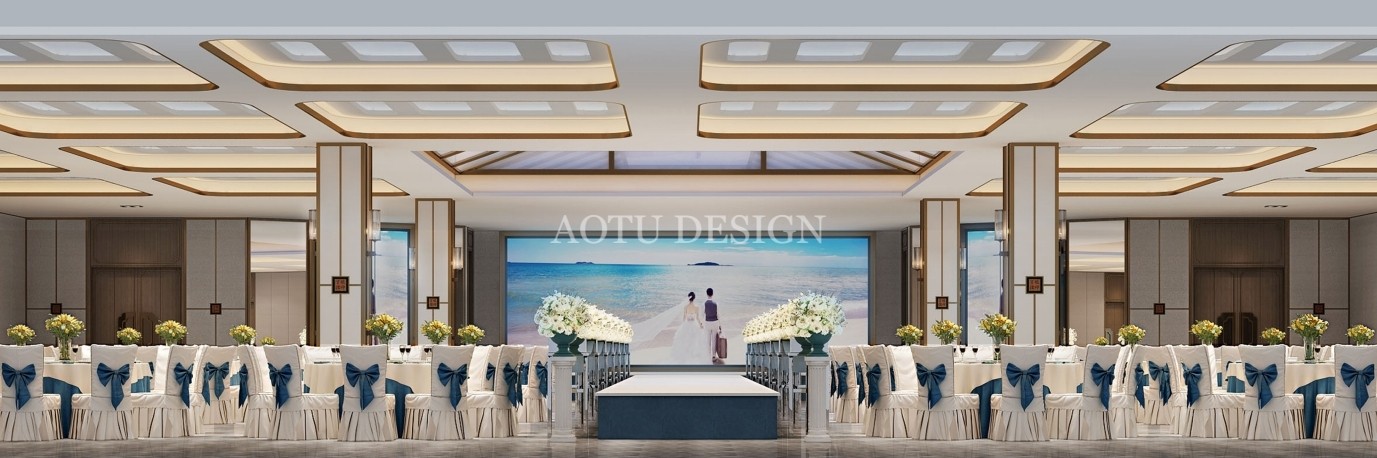 北京百順德烤鴨宴會(huì)廳設(shè)計(jì)效果圖