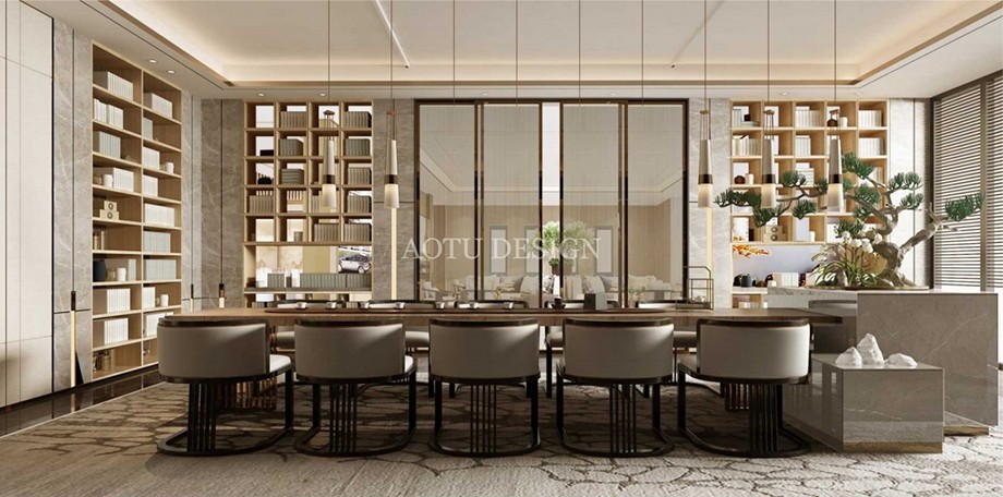 美林府售樓部茶室洽談區(qū)設(shè)計(jì)效果圖 美林府售樓部茶室洽談區(qū)設(shè)計(jì)效果圖