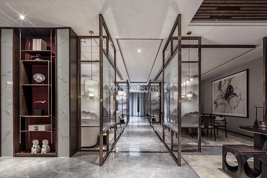 大橋龍府售樓部茶室洽談區(qū)設(shè)計案例 大橋龍府售樓部茶室洽談區(qū)設(shè)計案例