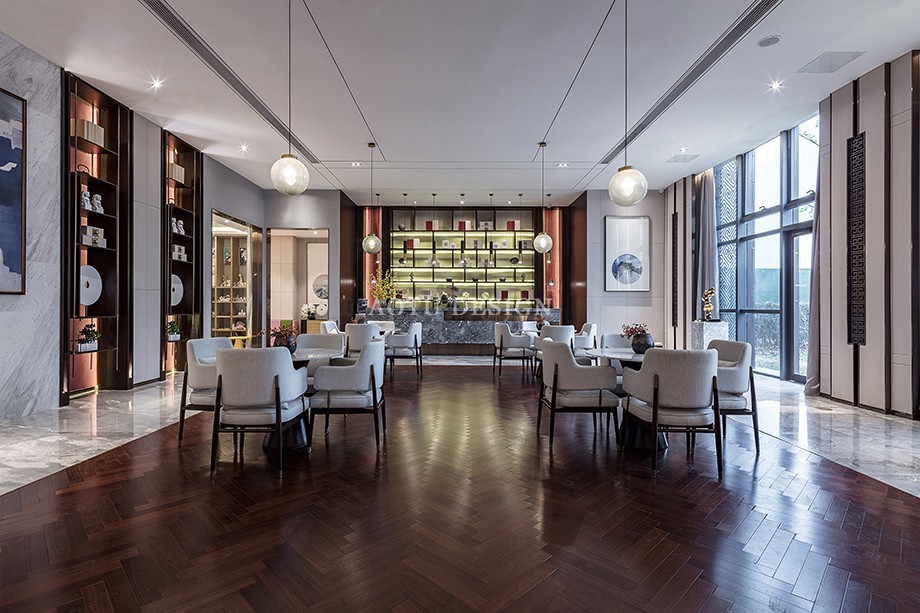 大橋龍府售樓部洽談區(qū)設(shè)計案例 大橋龍府售樓部洽談區(qū)設(shè)計案例