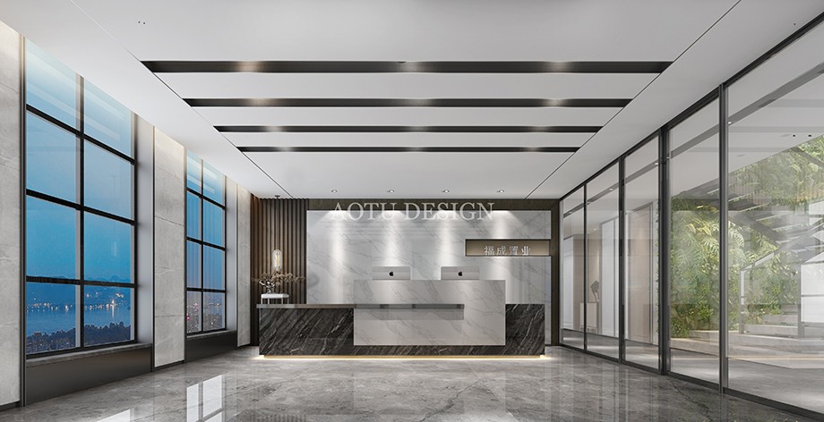 福成置業(yè)售樓部設(shè)計效果圖