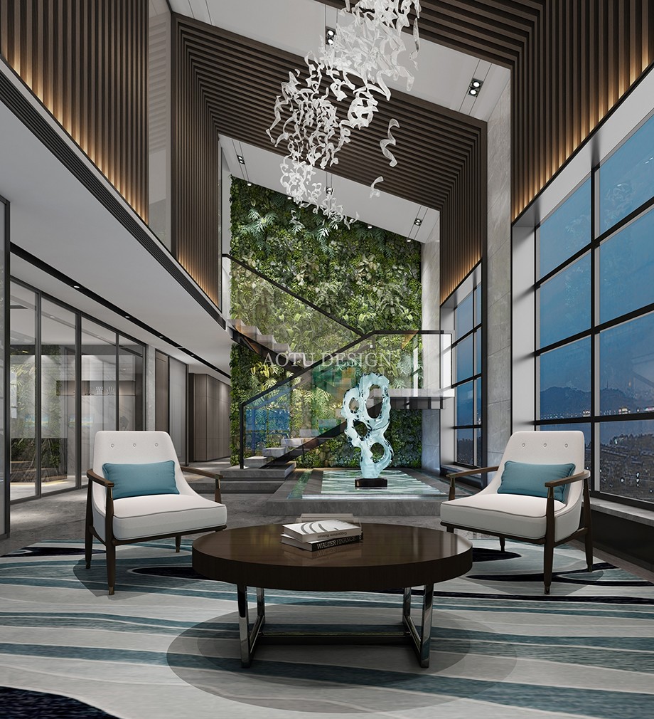 福成置業(yè)售樓部VIP洽談區(qū)設(shè)計效果圖