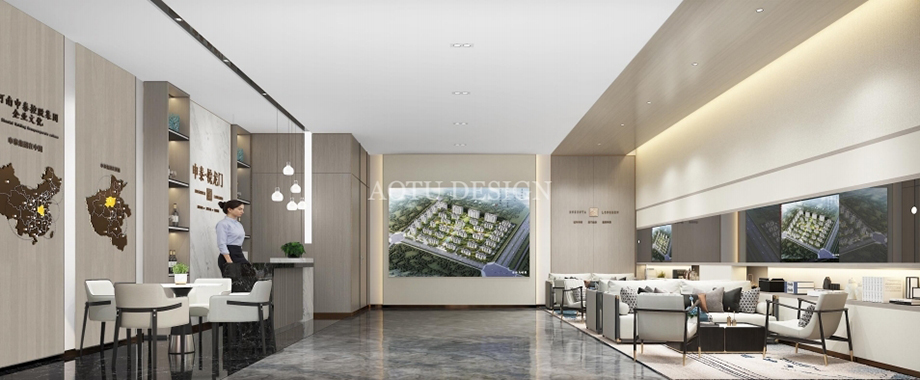 伊川城市展廳設(shè)計(jì)效果圖