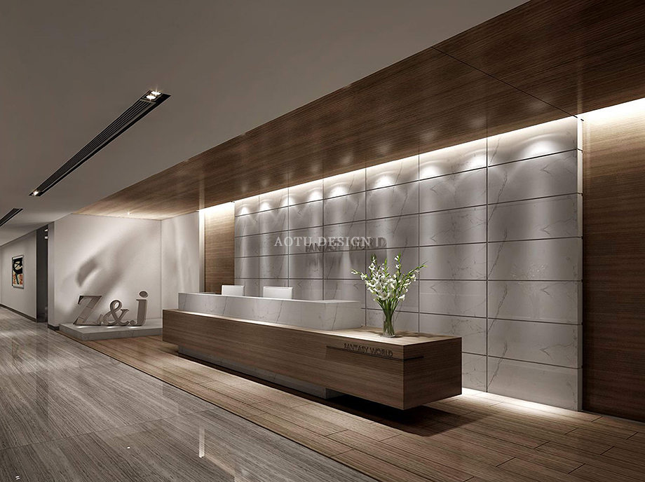 前臺(tái)設(shè)計(jì)-汝州集團(tuán)辦公樓設(shè)計(jì)案例效果圖 前臺(tái)設(shè)計(jì)-汝州集團(tuán)辦公樓設(shè)計(jì)案例效果圖