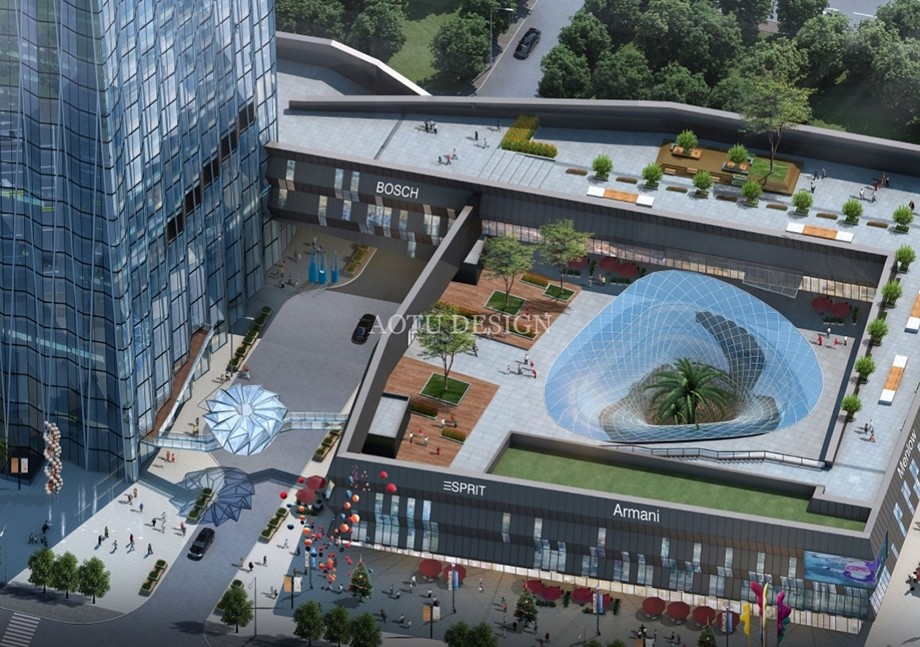 紅土創(chuàng)新廣場(chǎng)商業(yè)綜合體設(shè)計(jì) 紅土創(chuàng)新廣場(chǎng)商業(yè)綜合體設(shè)計(jì)