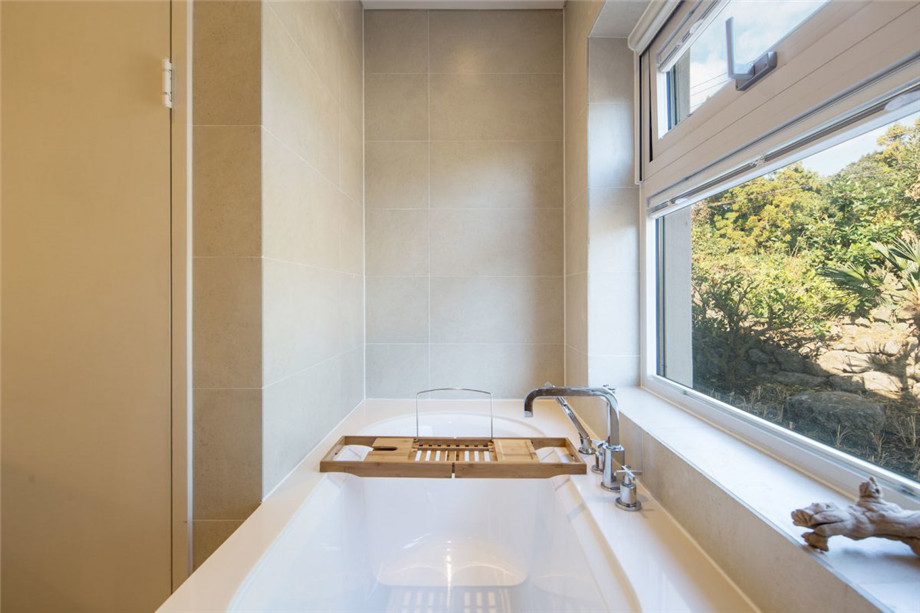 民宿衛(wèi)生間浴室設(shè)計(jì)-韓國濟(jì)州島特色極簡風(fēng)民宿設(shè)計(jì)圖