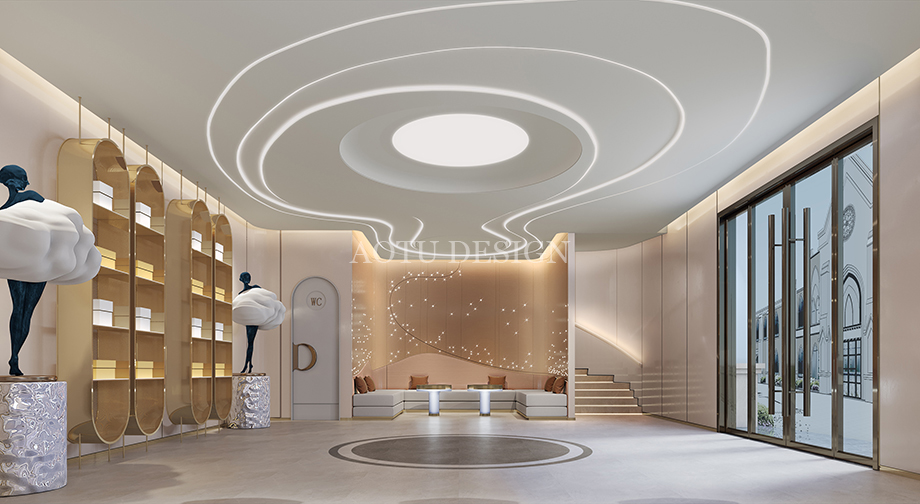 大廳設(shè)計(jì)-周口秀海婚宴酒樓設(shè)計(jì)-婚禮主題酒店設(shè)計(jì)