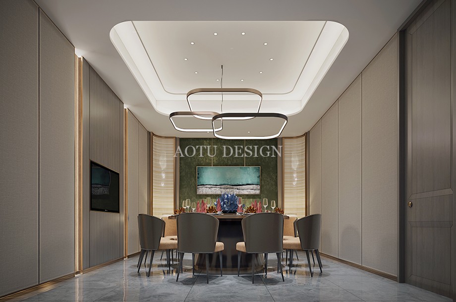 餐廳包房設(shè)計(jì)-周口秀?；檠缇茦窃O(shè)計(jì)-婚禮主題酒店設(shè)計(jì)案例