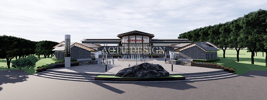 開封佘店旅游區(qū)游客接待中心設計方案-凹凸設計