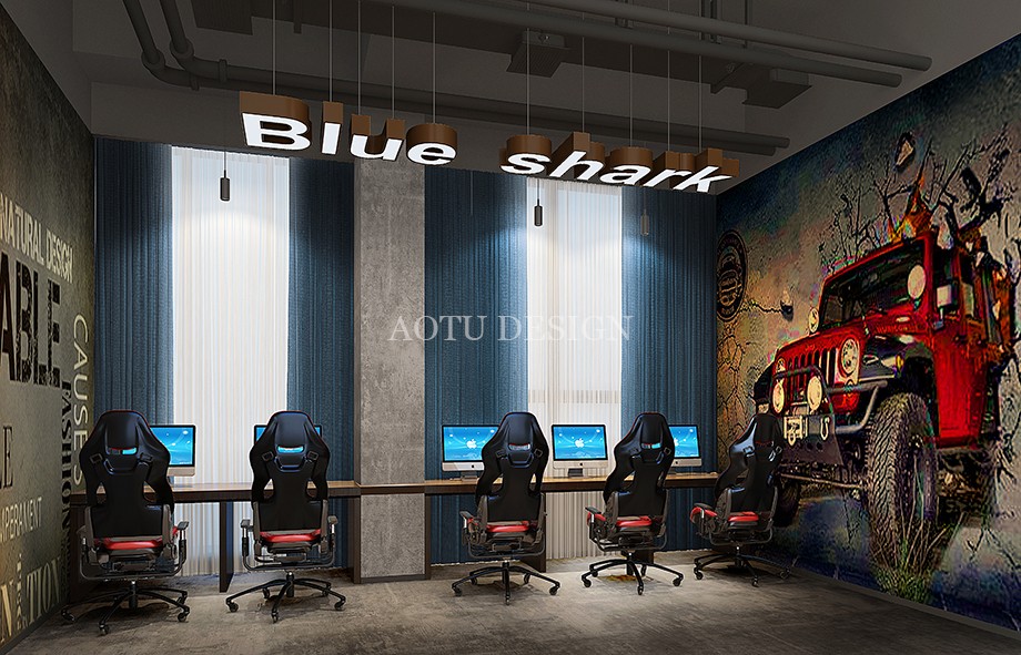 新鄉(xiāng)特色轟趴館電競房裝修設(shè)計效果圖-鄭州凹凸設(shè)計公司 新鄉(xiāng)特色轟趴館電競房裝修設(shè)計效果圖-鄭州凹凸設(shè)計公司