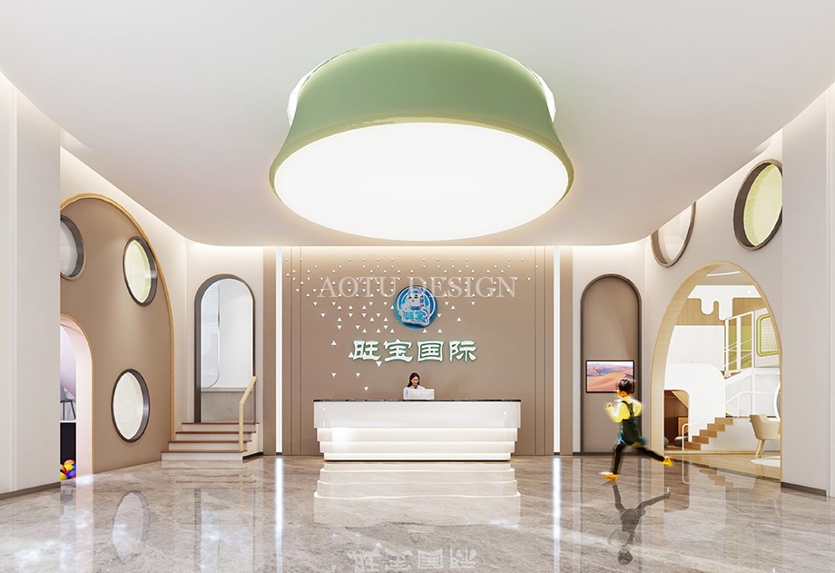 旺寶國際親子游泳俱樂部設計效果圖