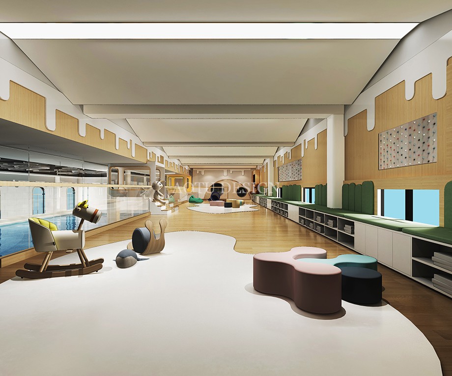 鄭州親子游泳館設計案例-凹凸設計公司