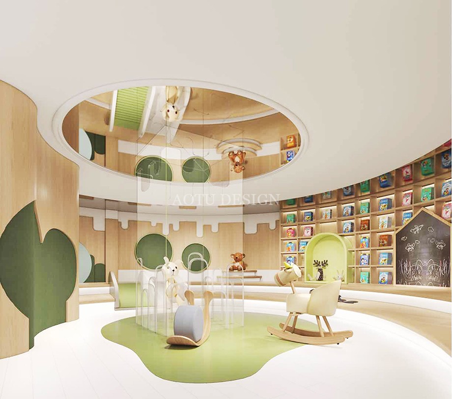 鄭州親子游泳館設計方案-凹凸設計公司