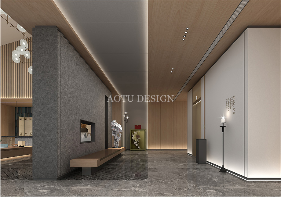 洛陽(yáng)全季酒店室內(nèi)設(shè)計(jì)效果圖-凹凸設(shè)計(jì)公司