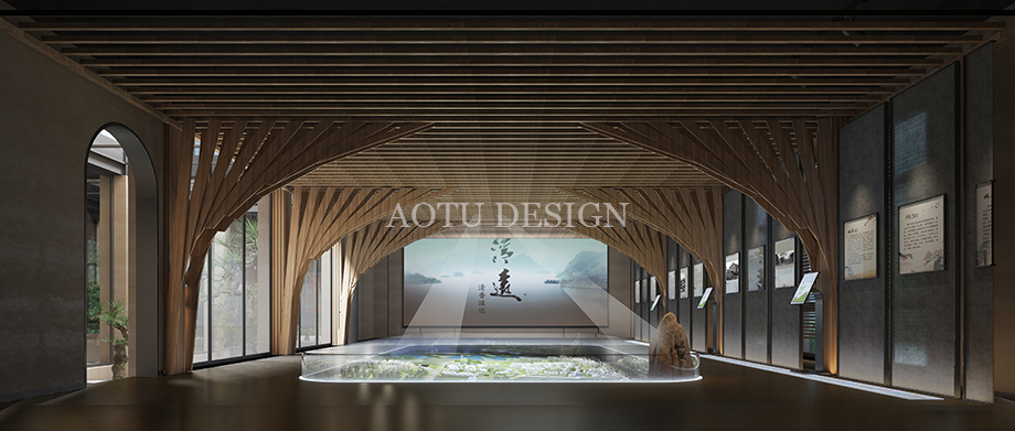 開封舍店售樓部洽談區(qū)設(shè)計(jì)方案效果圖-凹凸設(shè)計(jì)公司