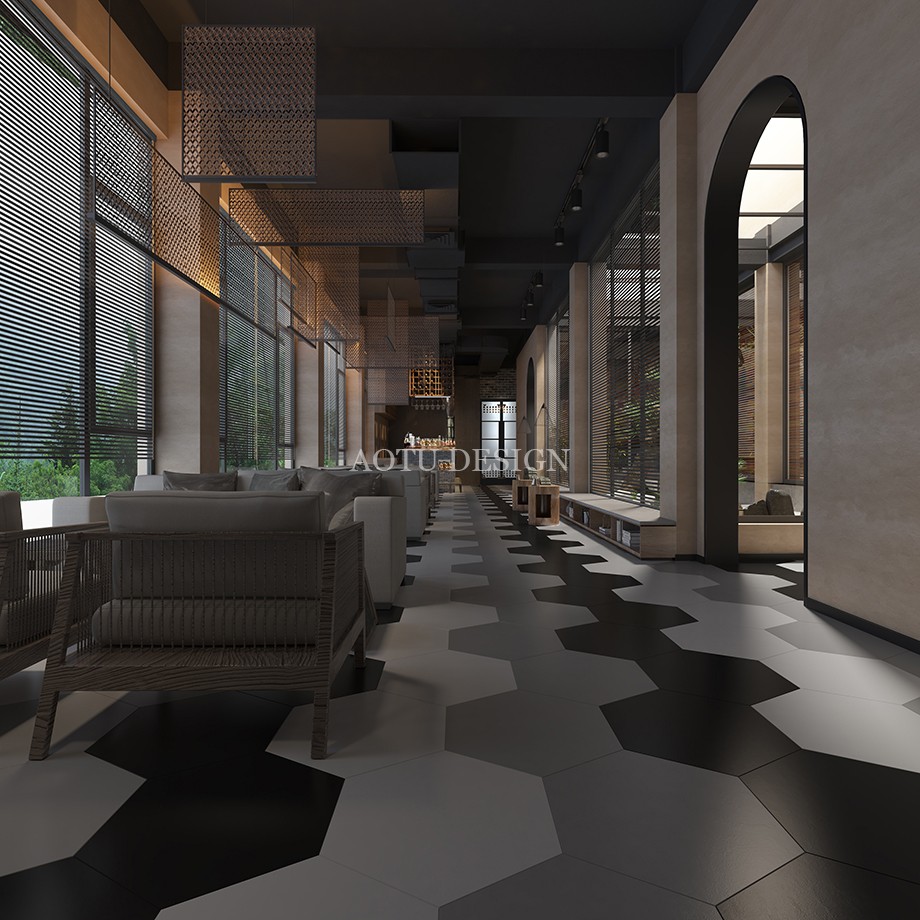 開封舍店售樓部洽談區(qū)設(shè)計(jì)方案效果圖-凹凸設(shè)計(jì)公司