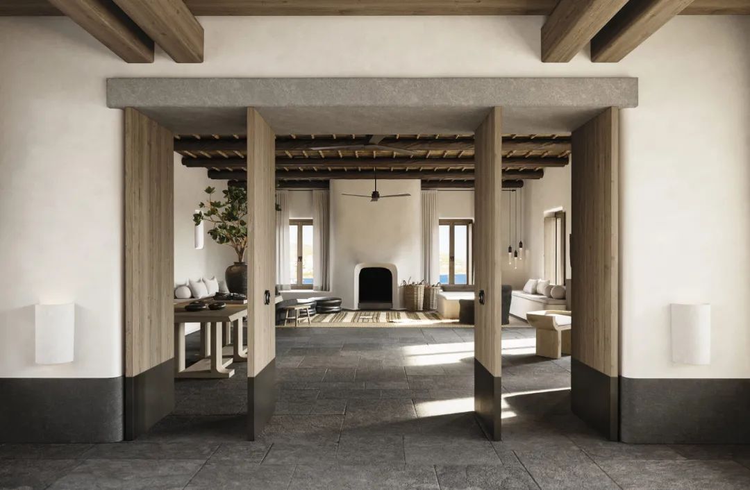 至簡至美的侘寂風希臘五星級精品民宿設計案例