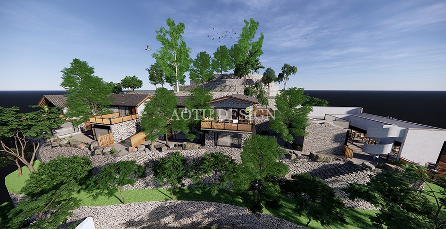 凹凸新作|最美鄉(xiāng)村民宿設計  新鄉(xiāng)張泗溝《山的禮物·民宿》