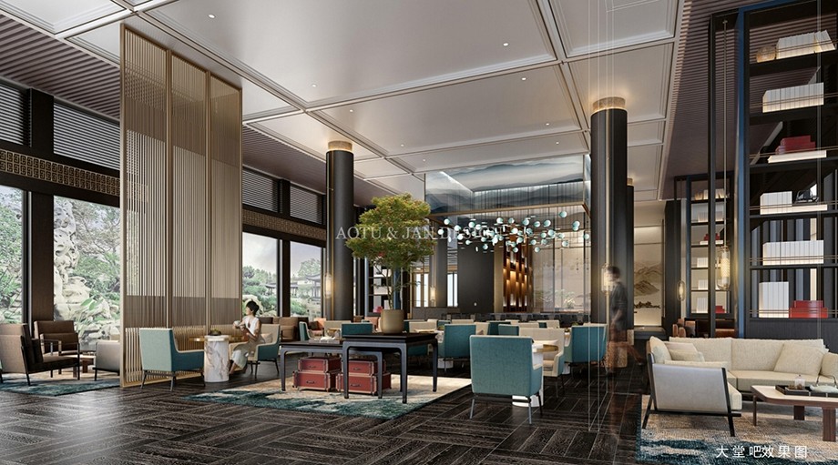 北京釣魚臺國賓館酒店大堂吧設(shè)計(jì)效果圖 北京釣魚臺國賓館酒店大堂吧設(shè)計(jì)效果圖