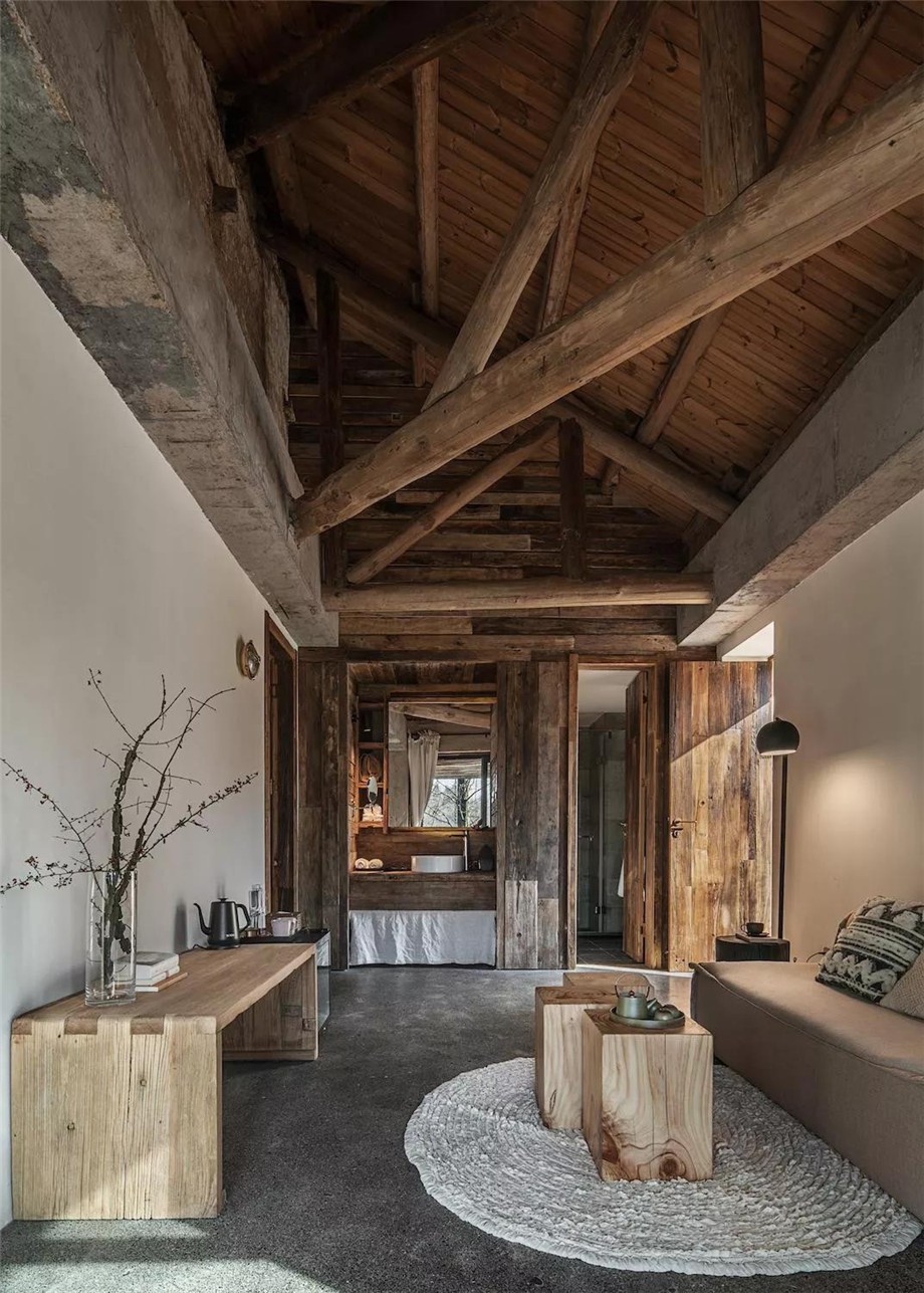 侘寂風(fēng)杉語(yǔ)民宿設(shè)計(jì) 經(jīng)典鄉(xiāng)村民宿改造設(shè)計(jì)案例 侘寂風(fēng)杉語(yǔ)民宿設(shè)計(jì) 經(jīng)典鄉(xiāng)村民宿改造設(shè)計(jì)案例