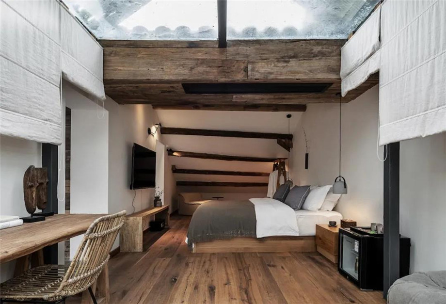 侘寂風(fēng)杉語(yǔ)民宿客房設(shè)計(jì) 經(jīng)典鄉(xiāng)村民宿改造設(shè)計(jì)案例 侘寂風(fēng)杉語(yǔ)民宿客房設(shè)計(jì) 經(jīng)典鄉(xiāng)村民宿改造設(shè)計(jì)案例