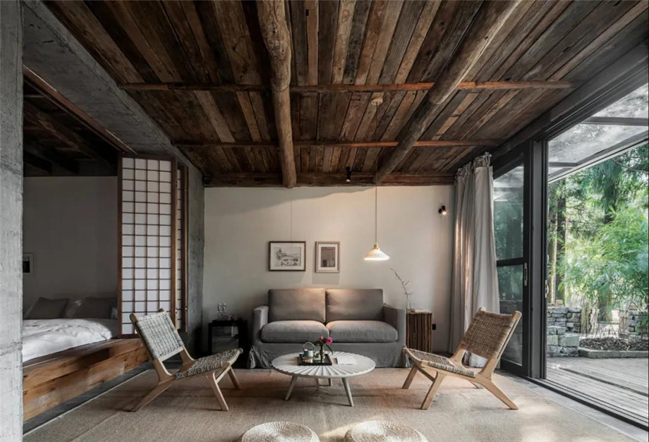 侘寂風(fēng)杉語(yǔ)民宿客房設(shè)計(jì) 經(jīng)典鄉(xiāng)村民宿改造設(shè)計(jì)案例 侘寂風(fēng)杉語(yǔ)民宿客房設(shè)計(jì) 經(jīng)典鄉(xiāng)村民宿改造設(shè)計(jì)案例