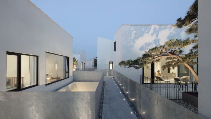 江南與現(xiàn)代融合的半舍輕奢民宿設(shè)計案例賞析 江南與現(xiàn)代融合的半舍輕奢民宿設(shè)計案例賞析