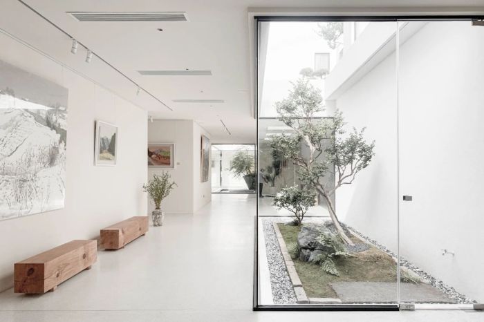 江南與現(xiàn)代融合的半舍輕奢民宿設(shè)計案例賞析 江南與現(xiàn)代融合的半舍輕奢民宿設(shè)計案例賞析