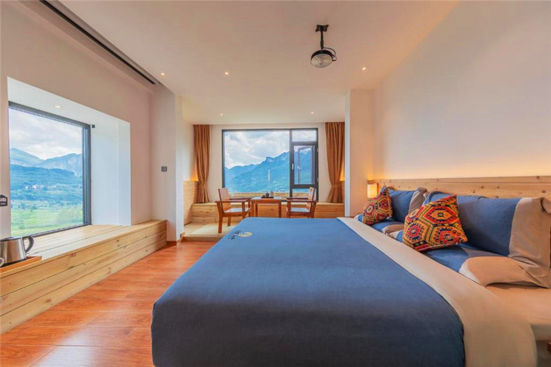 湖北恩施雨瑭沐浴民宿客房設計 凹凸民宿酒店設計公司