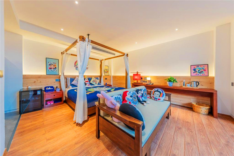 湖北恩施雨瑭沐浴民宿客房設計 凹凸民宿酒店設計公司