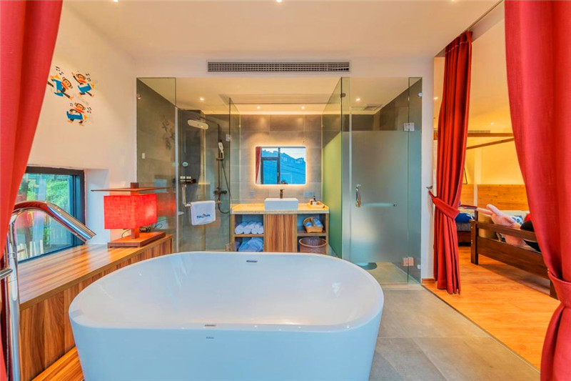 湖北恩施雨瑭沐浴民宿客房設計 凹凸民宿酒店設計公司