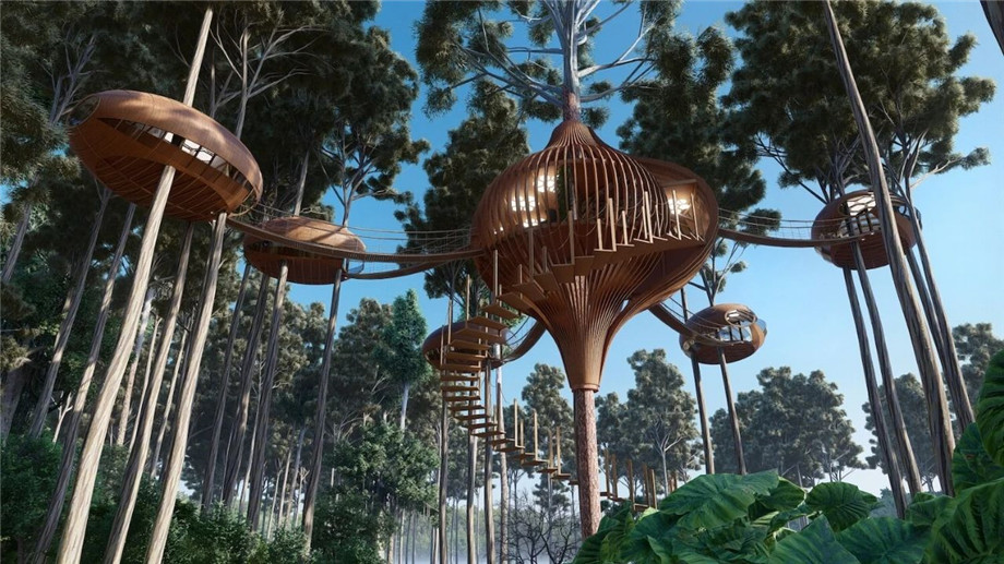 國外超現(xiàn)實主義創(chuàng)意民宿綜合體設(shè)計賞析 國外超現(xiàn)實主義創(chuàng)意民宿綜合體設(shè)計賞析