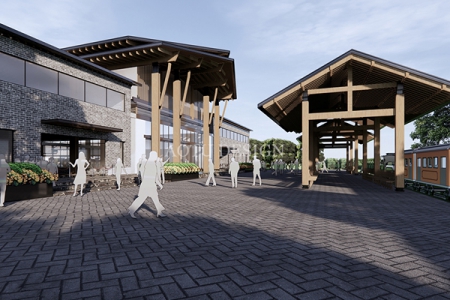 余店游客接待中心設計