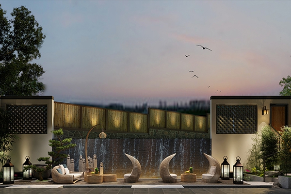 云南騰沖中式民宿設(shè)計(jì)